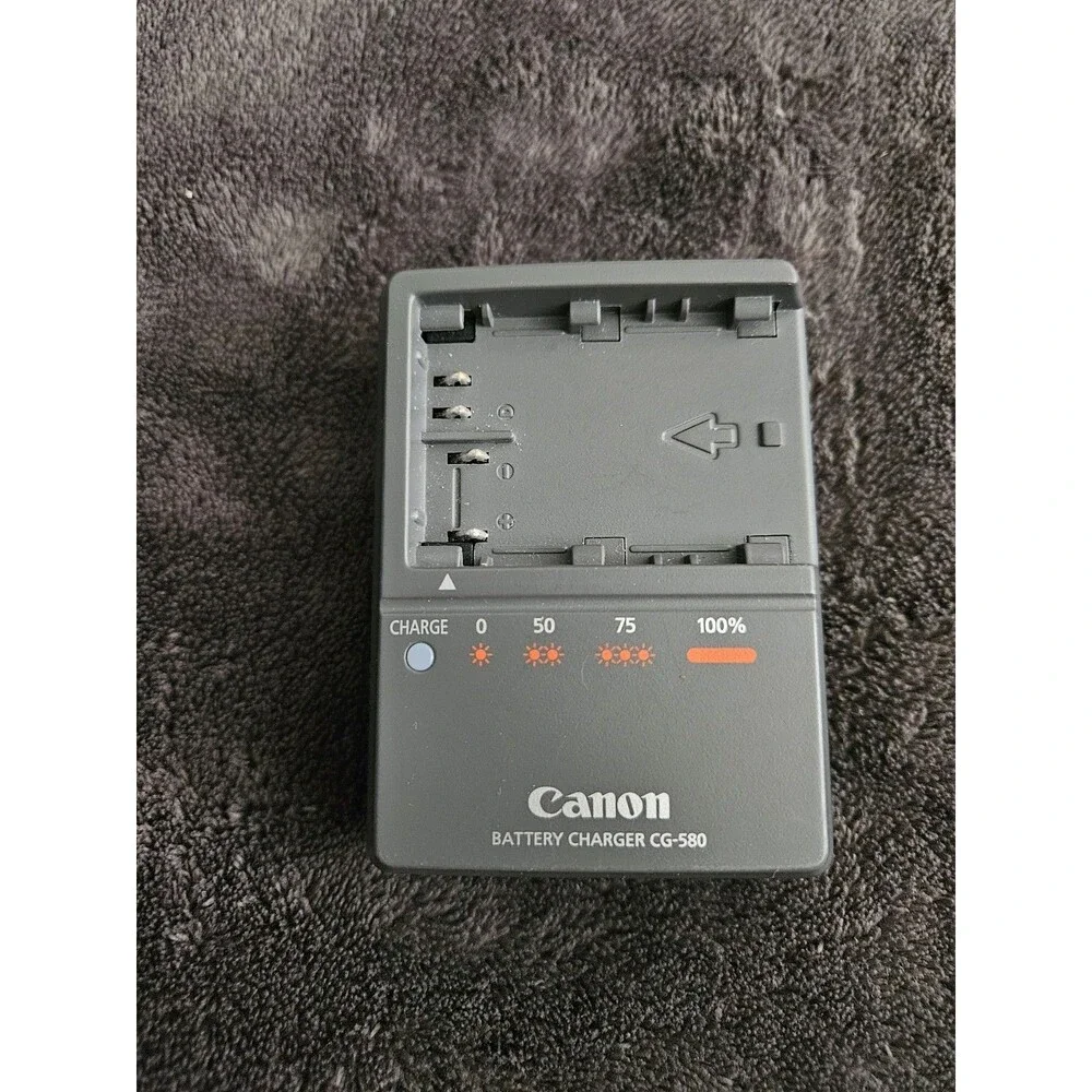 Genuine Canon CG-580 Charger for BP-511A Batteries EOS 5D 50D 40D 30D